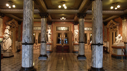 Inside the National Theatre in San Jose, Costa Rica