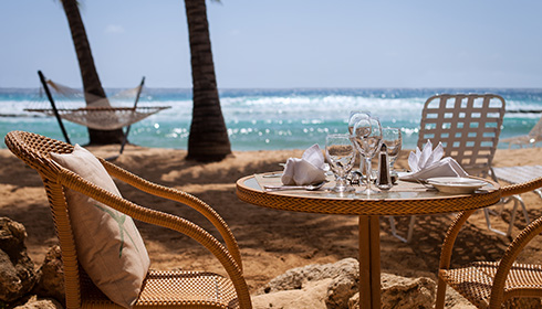 Dining oceanview