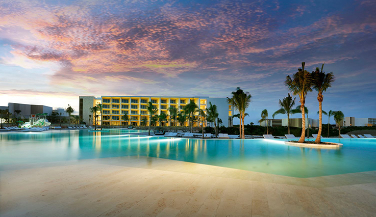 Main Pool - night