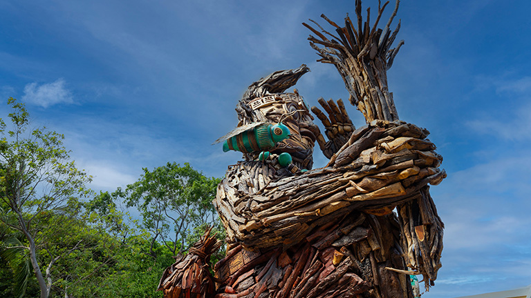 Bee Child Sculpture