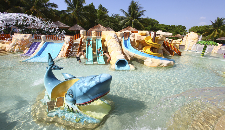 Waterslides