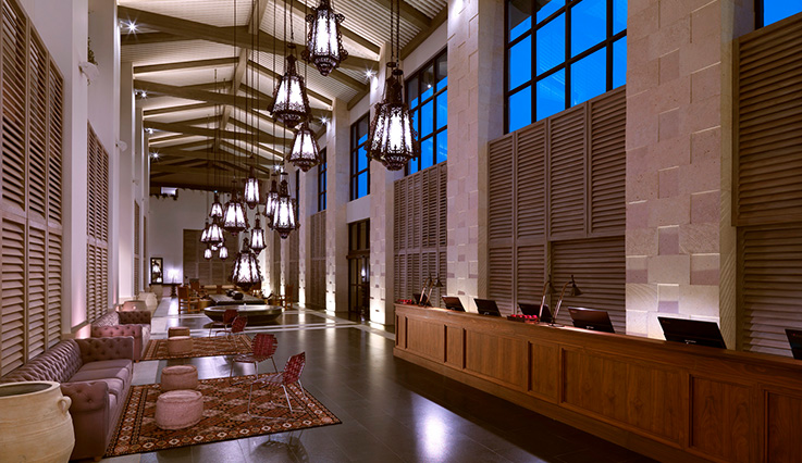 Front desk