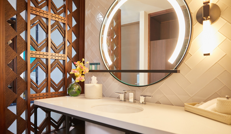 Partial Ocean View bathroom