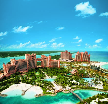 Resort aerial view