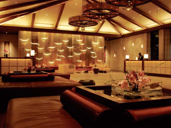 Lobby seating area
