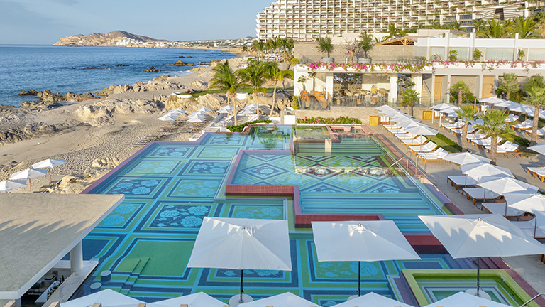 Pool and Beach overview