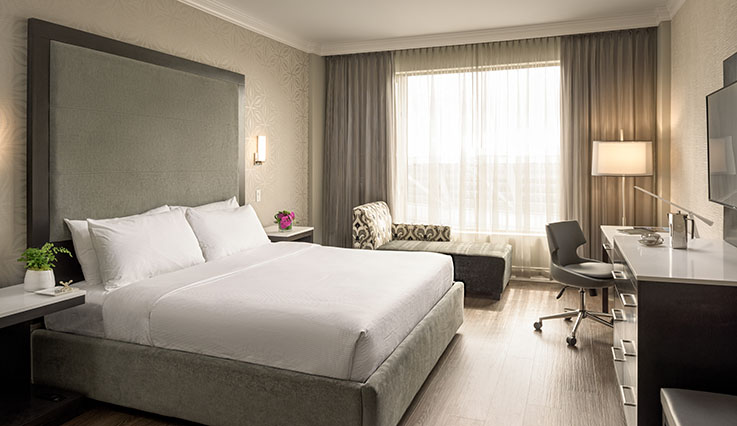 King bed