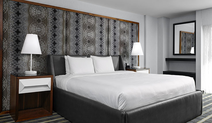 Chambre de luxe avec très grand lit